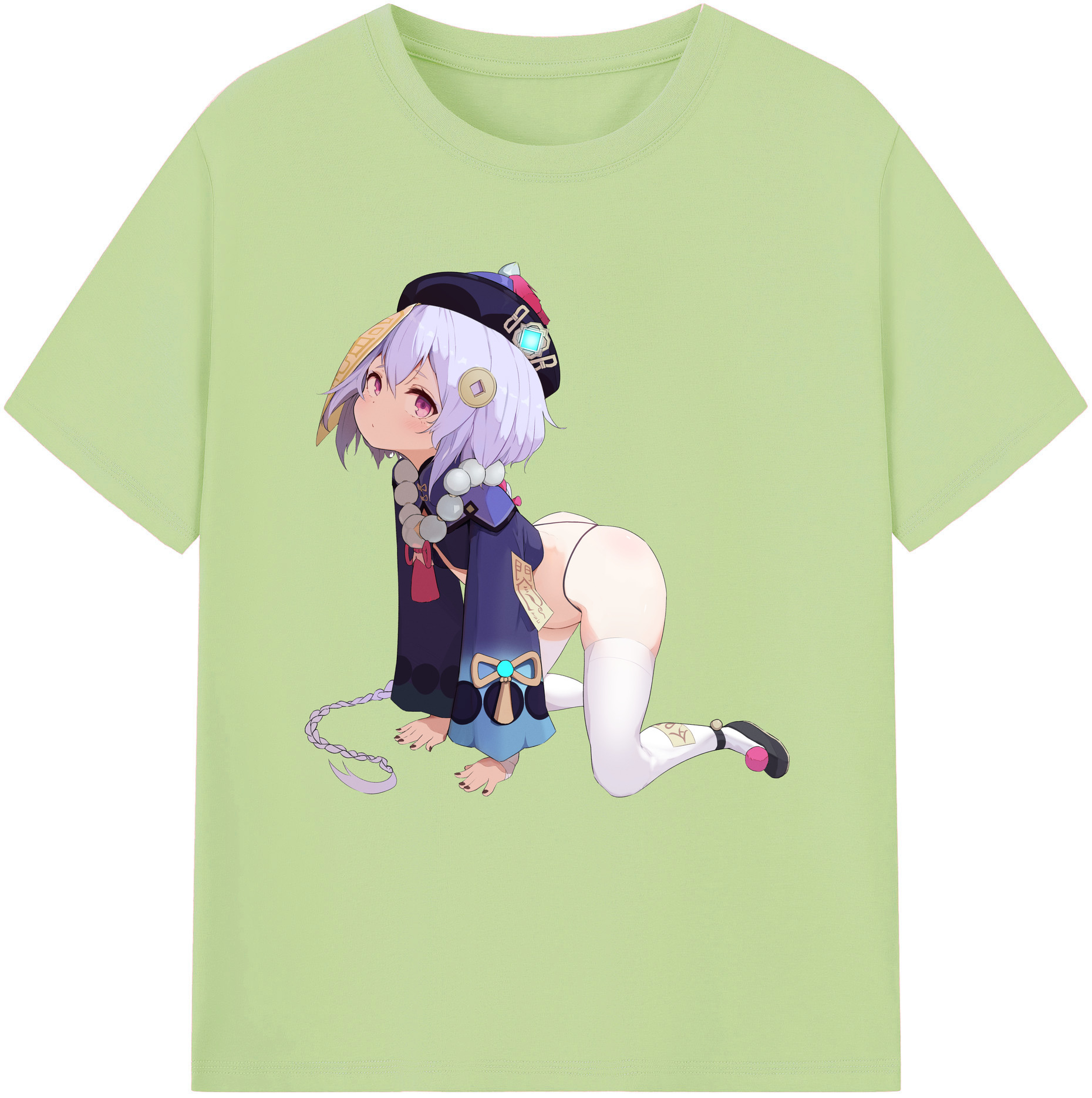 げんし神 七七 なな  genshin Nana 綿100％半袖Tシャツ（フロントプリント）